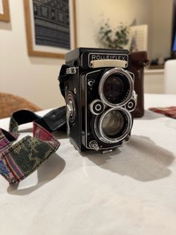 Rolleiflex Twin Lens Reflex Film Camera