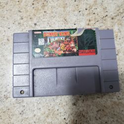 Donkey Kong Country Super Nintendo SNES 