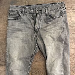 Men's Jeans - Levi's 510 (Gray)