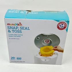Munchkin Snap Seal & Toss Odor Control Diaper Pail Refills
