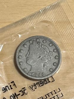 1883 “no cents” v nickel