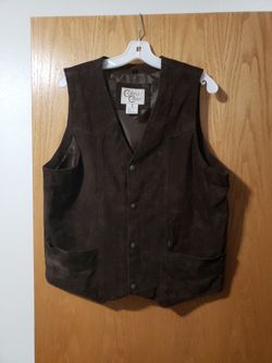 Cripple Creek Men's Leather Vest