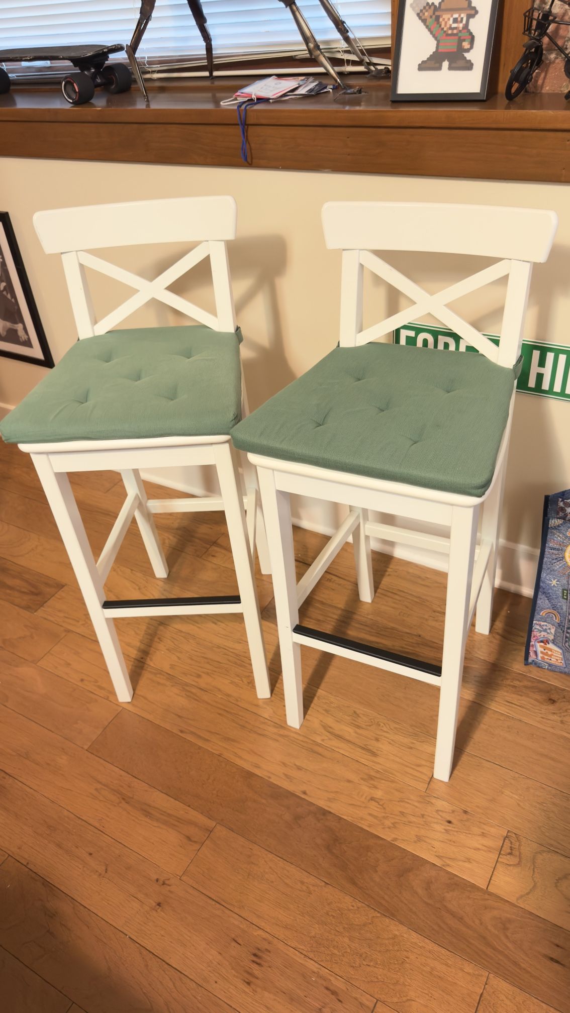 Two Bar Chairs