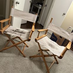 Set Of Director Chairs