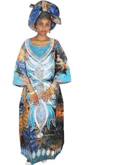 Africa Embroidery Dresses