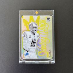 2024 Panini Donruss Optic Jared Goff Sunday Kings #23 Lions
