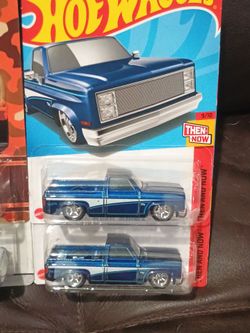 HOT WHEELS 83 CHEVY SILVERADO 10 CAR LOT SUPER TREASURE HUNT VALENTINE'S DAY AND MUCH MORE