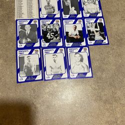 1989 College Football Kentucky Cards