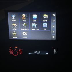 Pop Out Huge Screen Car Stereo 