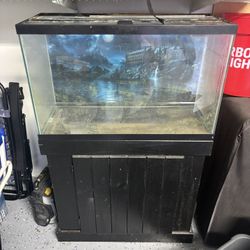 30 Gallon Fish Tank And Stand