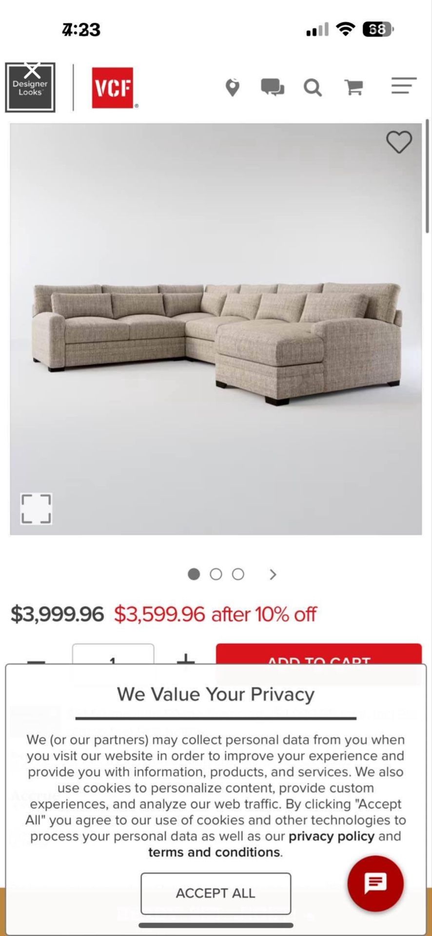Sectional Couch