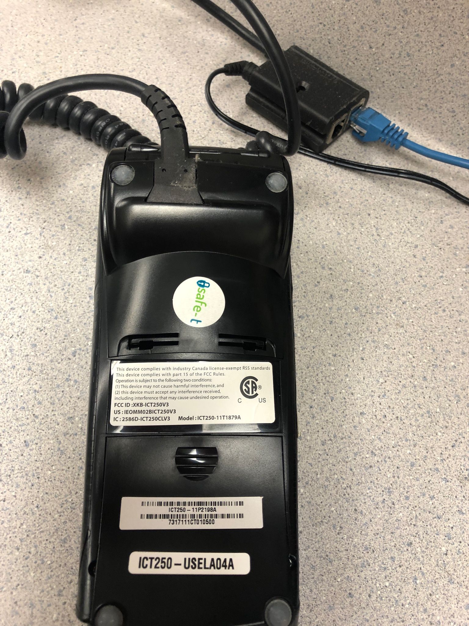 Costco Elavon Credit Card Terminal.