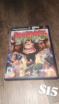 Rampage Total Destruction PS2 Game