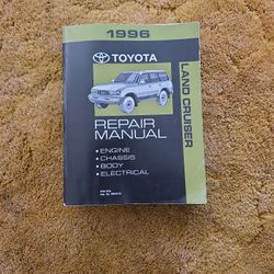 Toyota Landcruiser Service Manual