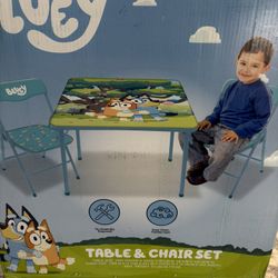 Bluey And Hello Kitty Children’s Table