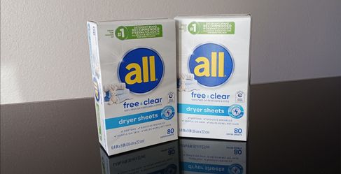 All Free & Gentle Fabric Sheets Set | $4