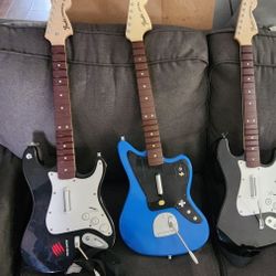 Rock Band Guitars