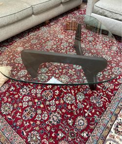 Glass Triangle Table