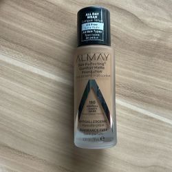 Almay Skin Perfecting Comfort Matt Foundation 180 Neutral Toasty Beige