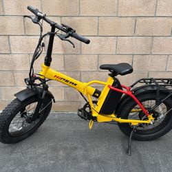 Hipeak Bona Electric Folding  20 Fat Tire 