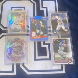 2016/23 MLB Topps/Panini Dodgers Refractor/1st RC Lot!!