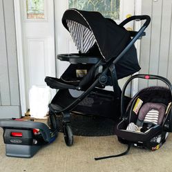 Graco Click & Connect Graco 3 In 1 Car Seat Stroller Combo 