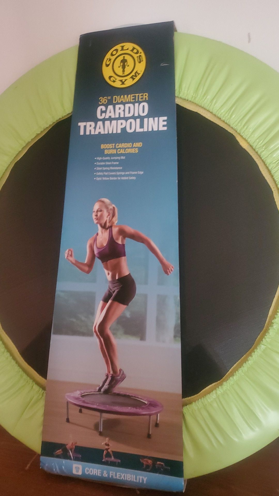Cardio trampoline