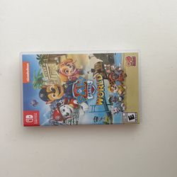 Nintendo switch Paw patrol Game