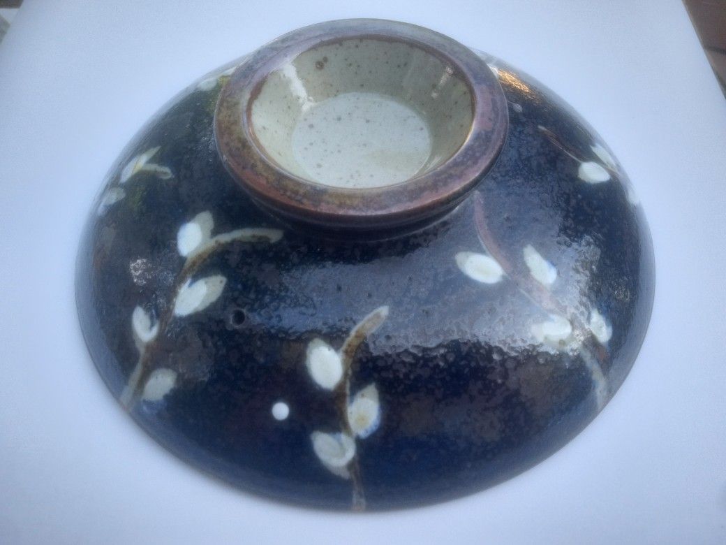 OMC OTAGIRI pussy willow pussywillow 9" casserole lid 2.5 qt. Super fine condition w no damage or wear Huge lid for the largest casserole