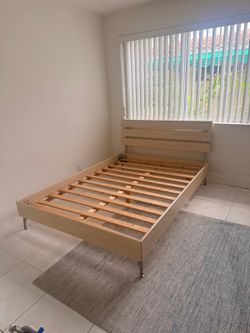 Used Full size European style bad frame for sale