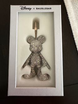 Disney x BaubleBar Mickey Mouse Crystal Bag Charm