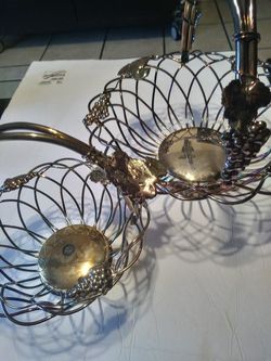 Godinger silver Art baskets