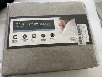 King Size Luxury Sheet Set 