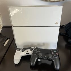 PlayStation 4 with 2 Controllers - PS4
