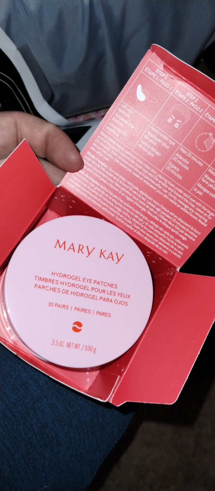 NEW Mary Kay Hydrogen Eye Patches 