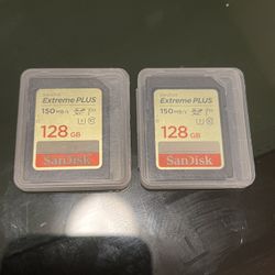 SanDisk Extreme Plus 128GB SDXC card. Like New 