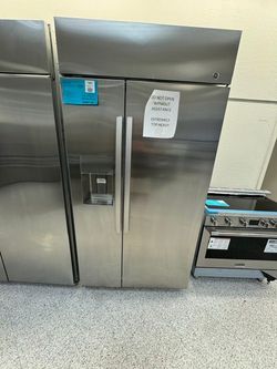 GE Profile 42 inch Built in Side x Side Refrigerator