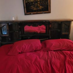 Solid Wood King Size Bed Frame