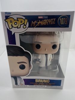 NEW IN BOX FUNKO POP! MARVEL STUDIOS: MS.MARVEL (BOBBLEHEAD) BRUNO #1079 DISNEY