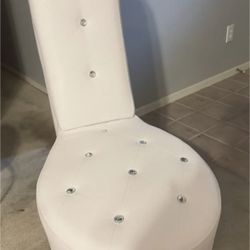 White Leather Chair