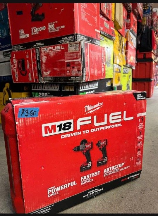 MILWAUKEE M18 SER FUEL BRUSHLESS $359