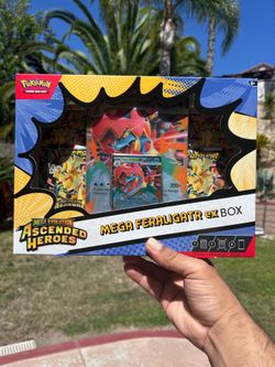 Pokemon ascended heroes Mega Feraligatr ex $50