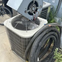 Central AC  Line Set And Blower Motor 