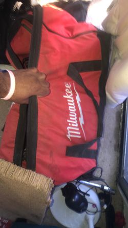 Milwaukee items that are half price and every item works  and when you pick them up you can also test them plus they come with two different batteries