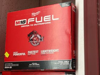 Milwaukee new 71/4" circular saw fuel