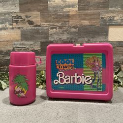 1980s Barbie Lunchbox & Thermos