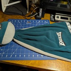 NFL Snuggleball Eagles Football Shape Plush Blanket Towel