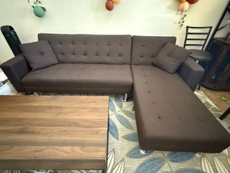 Sectional Convertible Sofa