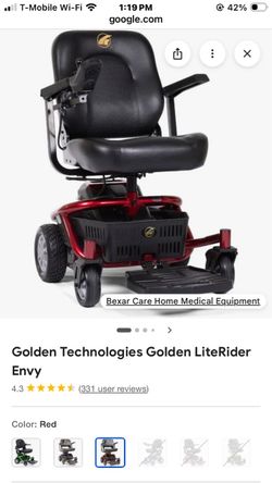 Golden lite rider