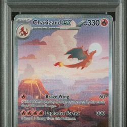 PSA 10 - Charizard EX SIR - Pokemon 151 